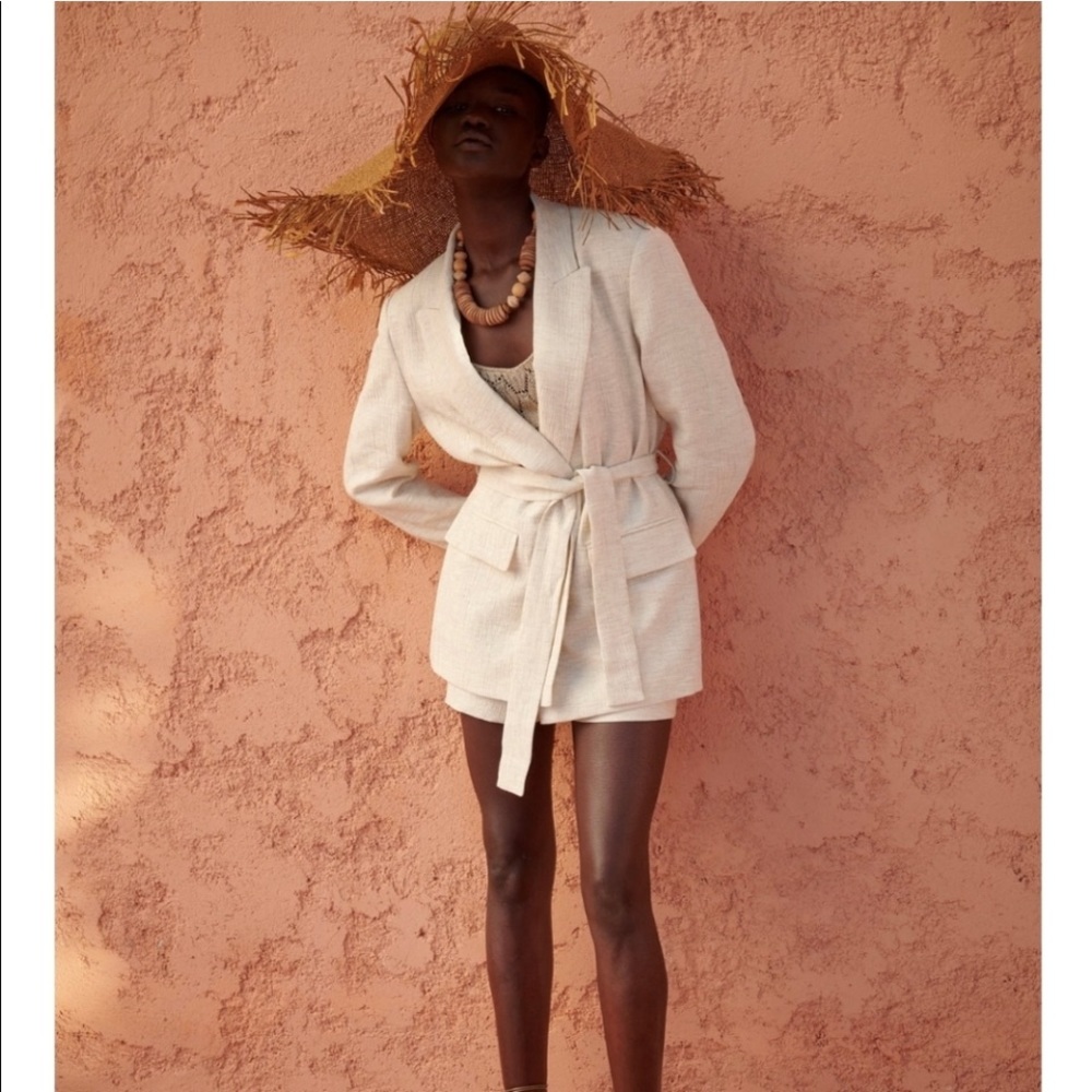 Zara blazer and shorts set